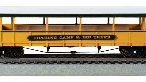 (image for) Open-Sided Excursion Car - Roaring Camp and Big Trees