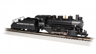 Southern Pacific™ #1143 - 0-6-0 w/Smoke & Slope Tender (DCC)