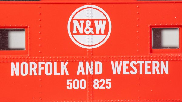 (image for) Northeast Steel Caboose - Norfolk & Western - Red #500 825