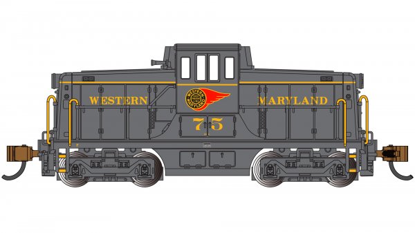 (image for) GE 44-Ton Switcher - Western Maryland® #75