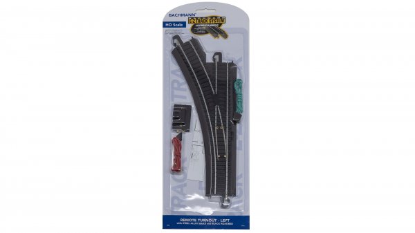(image for) Remote Turnout - Left (HO Scale Steel Alloy)