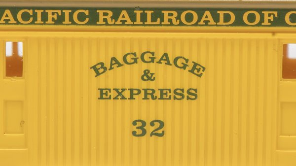 (image for) Old Time Baggage Car - Central Pacific #32