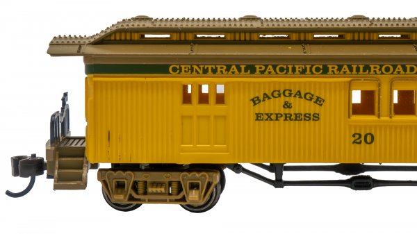 (image for) Old Time Combine Car - Central Pacific #20