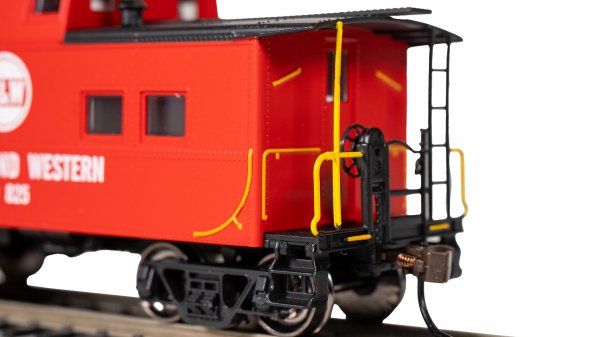 (image for) Northeast Steel Caboose - Norfolk & Western - Red #500 825