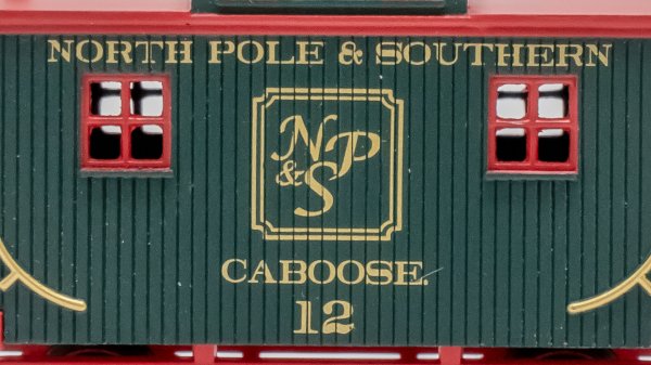 (image for) Old-Time Bobber Caboose - North Pole & Southern® #12