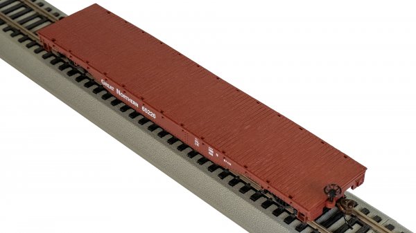 (image for) Great Northern - 52' Flat Car (HO Scale)