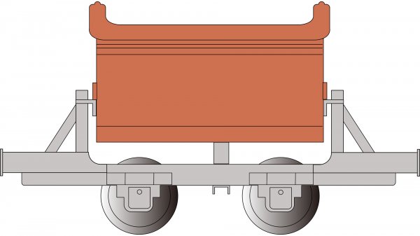 (image for) V-Tipper Wagon - Oxide