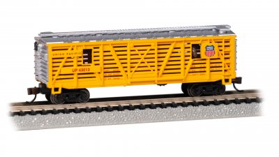 Animated Stock Car - Union Pacific® #43013 with Horses