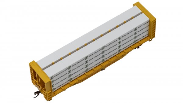 (image for) 52' Center-Beam Flatcar with Lumber Load - Union Pacific® #15082