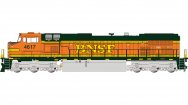 (image for) GE Dash 9 - BNSF #4617 (Heritage II)