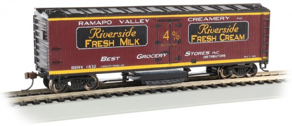 (image for) Track-Cleaning 40' Wood-Side Reefer - Ramapo Valley