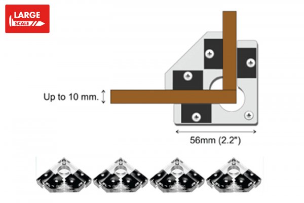 (image for) G Scale Snap & Glue Clamps