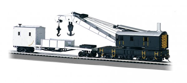 (image for) 250-Ton Steam Crane & Boom Tender - Painted Unlettered