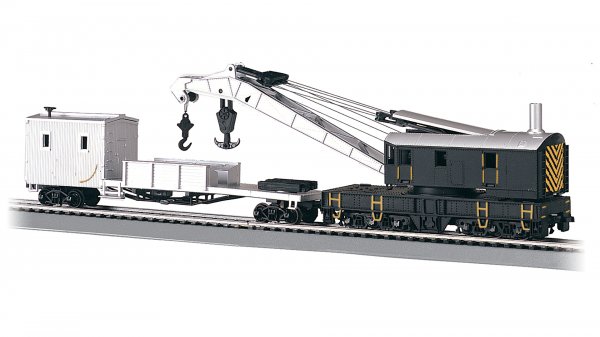 (image for) 250-Ton Steam Crane & Boom Tender - Painted Unlettered