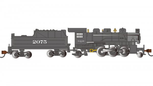 (image for) Prairie 2-6-2 & Tender - Wabash #2075