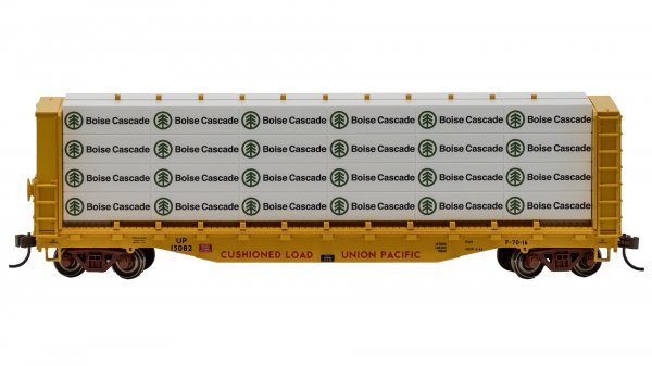 (image for) 52' Center-Beam Flatcar with Lumber Load - Union Pacific® #15082