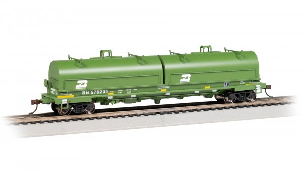 (image for) 55' Steel Coil Car - Burlington Northern #576234 (with load)