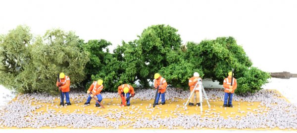 (image for) Highway Maintenance Crew - HO Scale