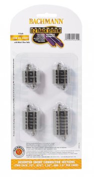 Assorted Short Connector Sections (N Scale)