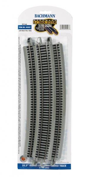 (image for) 35.50" Radius 18 Degree Curved (HO Scale)