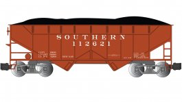 (image for) Two Bay Offset Hopper - Southern #112621