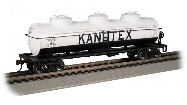 (image for) 40' Three-Dome Tank Car - Kanotex #879