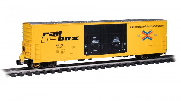 (image for) 53' Evans Boxcar - Railbox #321113 - with Flashing EOT