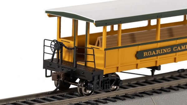 (image for) Open-Sided Excursion Car - Roaring Camp and Big Trees