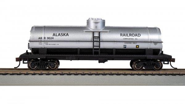 (image for) Alaska Railroad #9024 - 40' Single-Dome Tank Car (HO Scale)