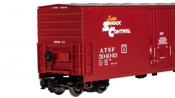 (image for) 53' EVANS BOXCAR - Santa Fe #504043