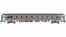 (image for) Budd Amfleet® I - Coach Class #82588 - Phase VII