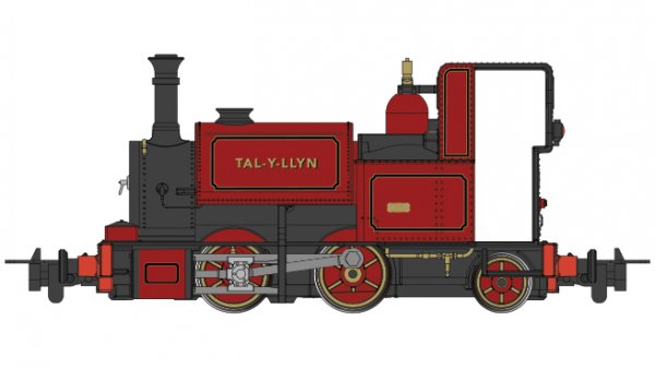 (image for) Narrow Gauge 0-4-2ST Talyllyn - Red