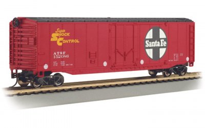 Santa Fe 152086 - 50' Plug Door Box Car (HO Scale)