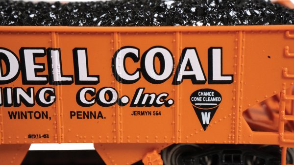 (image for) USRA 55-Ton 2-Bay Hopper - Waddell Coal #103