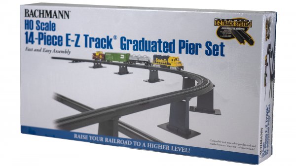 (image for) 14-Piece Graduated Pier Set (HO Scale)