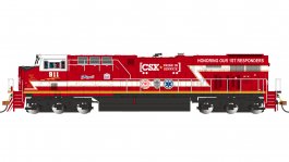 (image for) WABTEC ES44AC - CSX® #911 “Spirit of Our First Responders”