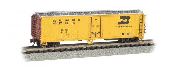 (image for) 50' Steel Reefer - Burlington Northern WFE