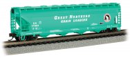 (image for) Great Northern #171304 (Green)- ACF 56' 4-Bay Center Flow Hopper