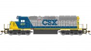(image for) EMD SD40-2 - CSX® #8117 (Bright Future)