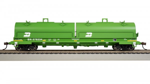 (image for) 55' Steel Coil Car - Burlington Northern #576234 (with load)