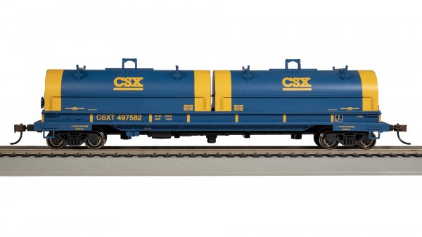 (image for) 55' Steel Coil Car - CSX® #497582 (with load)