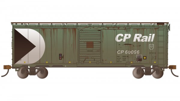 (image for) 40' BOXCAR - CP RAIL #60096