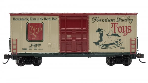 (image for) Hi-Cube Box Car - North Pole & Southern® #112158 - Toys