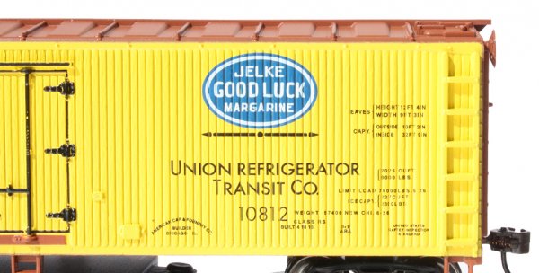 (image for) Track-Cleaning 40' Wood-Side Reefer - Jelke Good Luck Margarine
