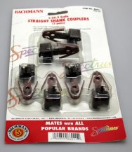 (image for) Straight Shank Couplers/3 pairs (Large Scale)