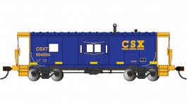 (image for) Bay Window w/ Roof Walk Caboose - CSX® #904094