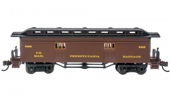 (image for) Old Time Baggage Car - Pennsylvania Railroad #5403
