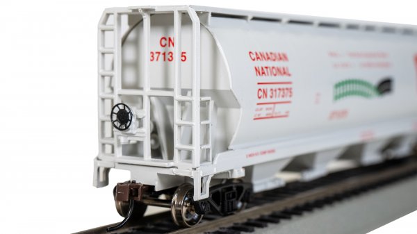 (image for) Canadian 4 Bay Cylindrical Grain Hopper - CN Environmental Mode #317375