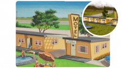 75th Anniversary Plasticville® Motel
