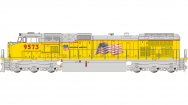 (image for) GE Dash 9 - Union Pacific® #9573 (modern-era yellow sill)